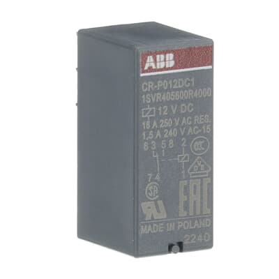 ABB CR-P012DC1 Pluggable Interface Relay
