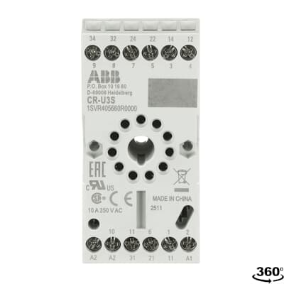ABB CR-U3S Socket For 3c/o