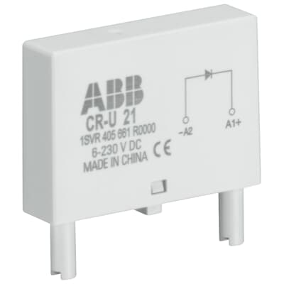ABB CR-U 41 Pluggable Module Diode And LED Red