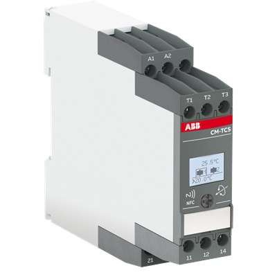 ABB CM-TCS.011S Temp. Monitoring Relays LCD+NFC