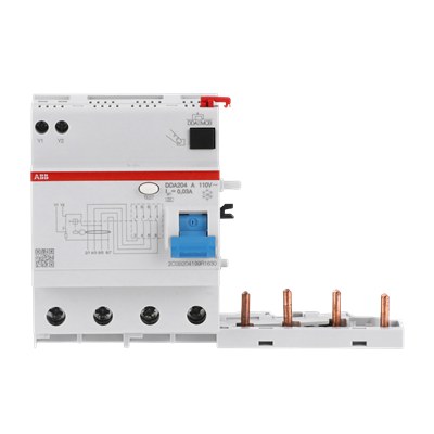 ABB DDA204 A-63/0.03 110V Residual Current Device Block