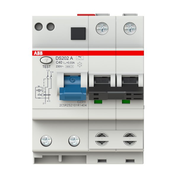 ABB DS202 A-C40/0.03 Residual Current Circuit Breaker With Overcurren