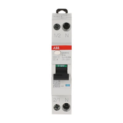ABB DS301C C10 A30 Residual Current Circuit Breaker With Overcurren