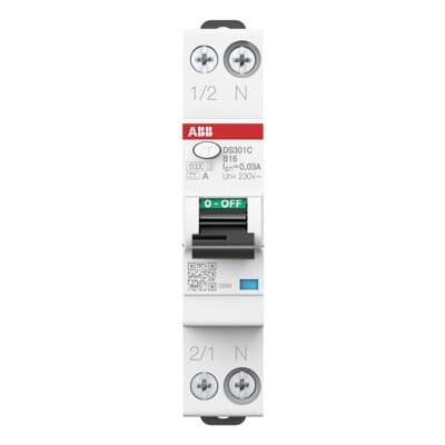 ABB DS301C B16 A30 Residual Current Circuit Breaker With Overcurren