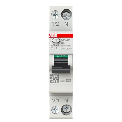 ABB DS301C C10 A100 Residual Current Circuit Breaker With Overcurren
