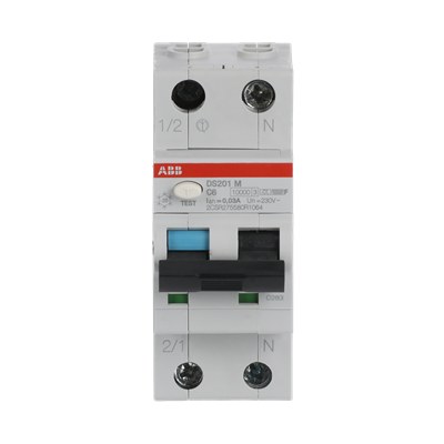 ABB DS201 M C6 F30 Residual Current Circuit Breaker With Overcurren