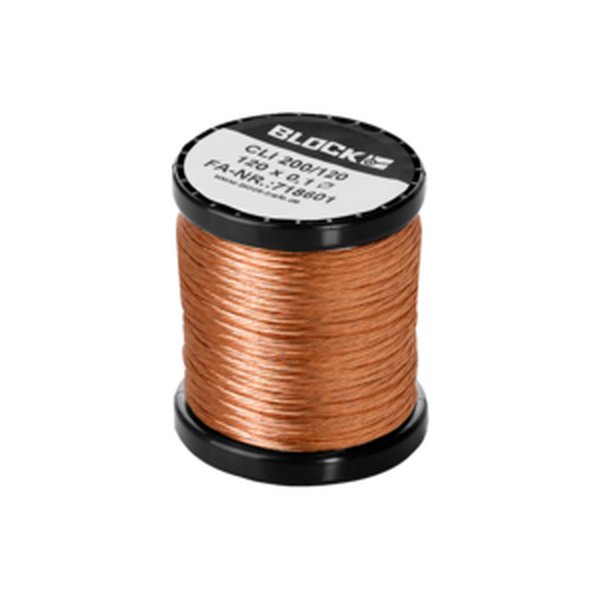 Block CLI 200/90 Stranded copper litz wire