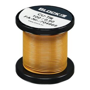 Block CU-TIW 100/0,20 TEX-E - Triple insulated copper wire