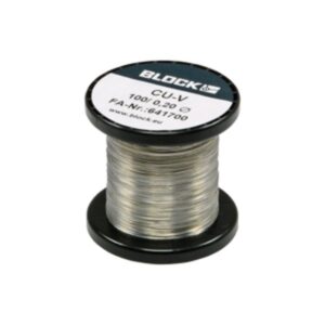 Block CU-V 100/0,50 Copper wire tin-plated