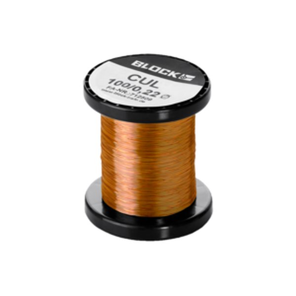 Block CUL 100/1,12 Enamelled copper wire