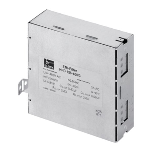 Block HFD 156-400/3 Radio interference suppression filter