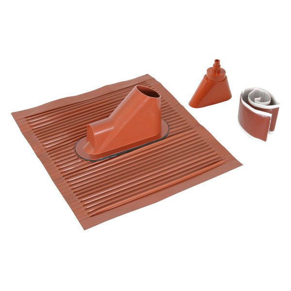 Dehn DADS D10 16 48 AL ROT Roof Bushing Set (red) With Aluminium