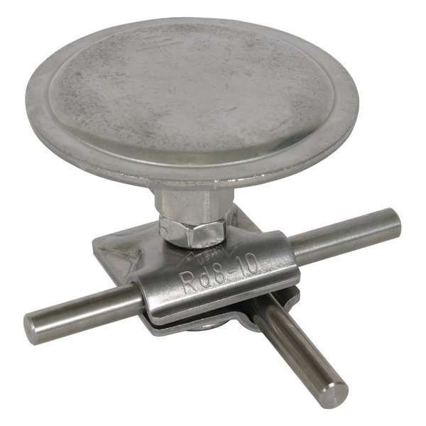 Dehn FP D80 ET70 8.10 V2A Air-Termination Stud for drivable flat roofs