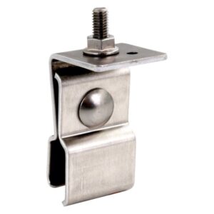 Dehn HA M8 KF18.22 V2A Metal Roof Holder With Clamping Seam