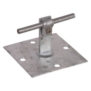 Dehn DLH DQ 6.10 GP100X100 STTZN Roof Conductor Holder QUICK