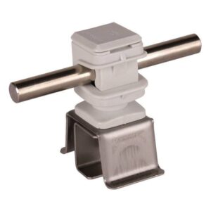 Dehn LH ZS 8 H16 KB4.16 GR V2A Roof Conductor Holder ZIEGELsnap