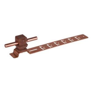 Dehn DLH US 8 H16 L205 BR GALCU Roof Conductor Holder UNIsnap