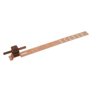 Dehn DLH US 8 H16 L335 BR GALCU Roof Conductor Holder UNIsnap