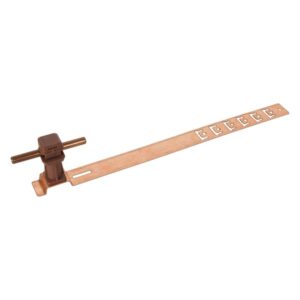 Dehn DLH US 8 H36 L335 BR GALCU Roof Conductor Holder UNIsnap