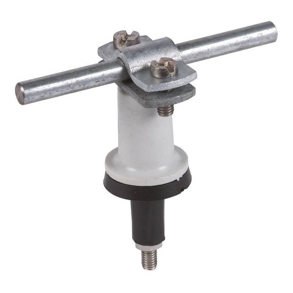 Dehn DLH ZS 7.10 FL20 KT12 STTZN Roof Conductor Holder With Two-screw Cleat