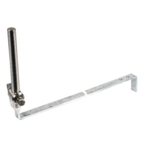 Dehn SH BB16 L475 WS V2A STTZN Rod Holder With Brace