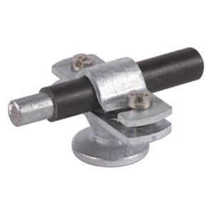 Dehn LH ZS 13 IGM8 STTZN ZG Conductor Holder With Flange ZDC