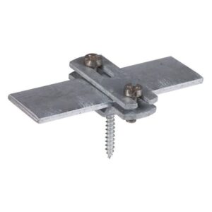 Dehn FBH ZS 30 B6.5X16 HS5X50 STTZN Flat Strip Holder For Flat Conductor