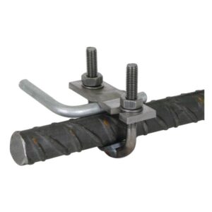 Dehn BVK 16.48 6.10 FL40 BSB STBL U-Bolt Clamp Steel/bare