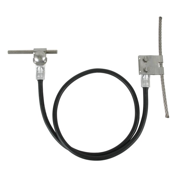 Dehn ASSA D6 L1000 6.10 CU V2A Connection Set For Safety Rope Systems