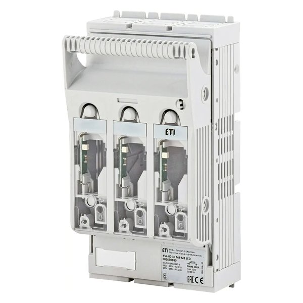 ETI KVL-00 3p M8-M8 LED Fuse Switch Disconnector