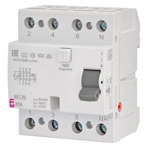 ETI EFI-P4 A 25/0.03 Residual Current Circuit Breaker