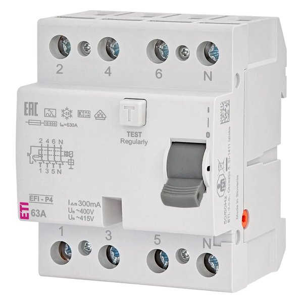 ETI 002061533 Residual Current Circuit Breaker