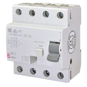 ETI EFI-4 AC 80/0.03 Residual Current Circuit Breaker
