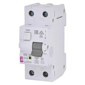 ETI KZS-2M AC C16/0.03 Residual Current Circuit Breaker With Overcurren