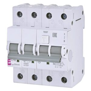 ETI KZS-4M 3p Residual Current Circuit Breaker With Overcurren