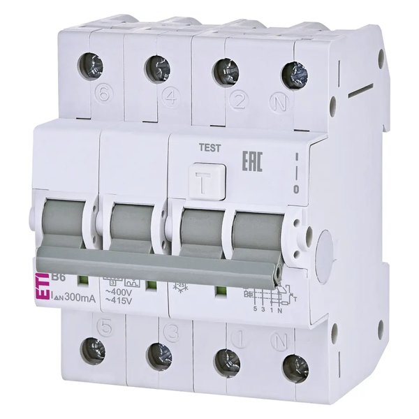 ETI KZS-4M 3p +N A B6/0.3
