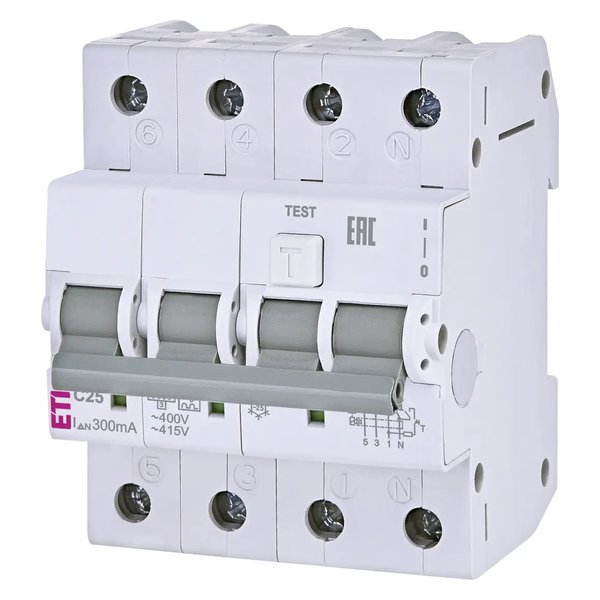 ETI KZS-4M 3p +N A C25/0.3