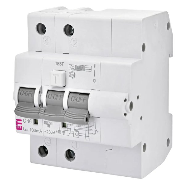 ETI KZS-4M 2p B C16/0.1