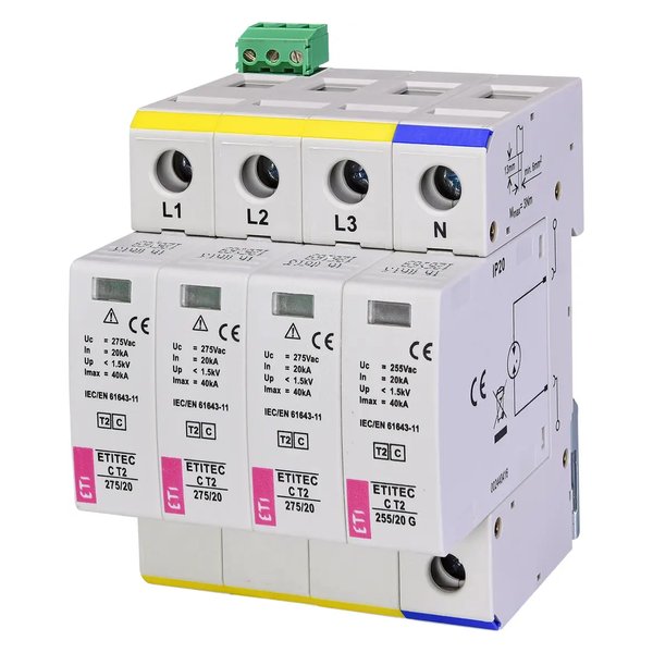 ETI ETITEC C T2 275/20 3+1 RC