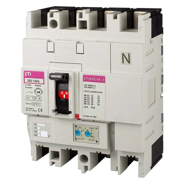 ETI 004671051 Moulded Case Circuit Breaker
