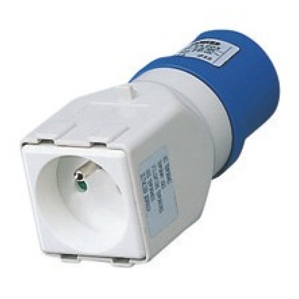 Gewiss GW64203 Socket Adapter Industrial To Domestic