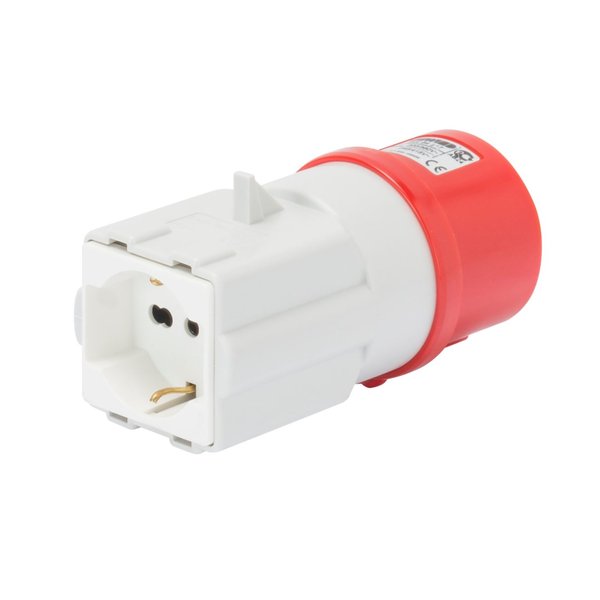 Gewiss GW64217 Socket Adapter Industrial To Domestic