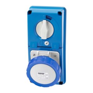 Gewiss GW66327N VERTICAL FIXED INTERLOCKED SOCKET OUTLET