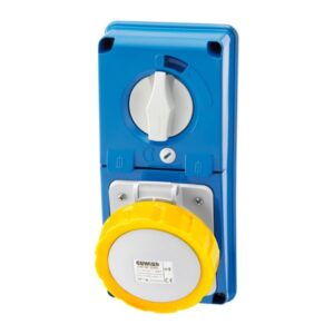Gewiss GW66336N VERTICAL FIXED INTERLOCKED SOCKET OUTLET