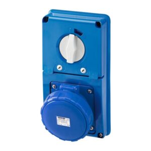 Gewiss GW66349N VERTICAL FIXED INTERLOCKED SOCKET OUTLET