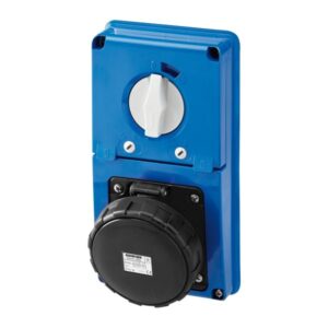 Gewiss GW66354N VERTICAL FIXED INTERLOCKED SOCKET OUTLET