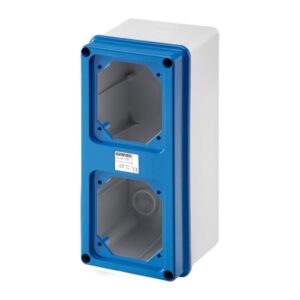 Gewiss GW66741N SURFACE MOUNTING BOX WITH FLANGED COVER