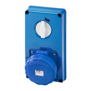 Gewiss GW67360N VERTICAL FIXED INTERLOCKED SOCKET OUTLET