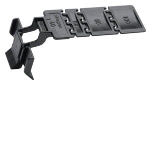 Hager BA7CLIP Clip Polystyrene For Slottet Panel