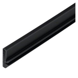 Hager BKZBSK9005 Covering Butt Edge PVC Deep